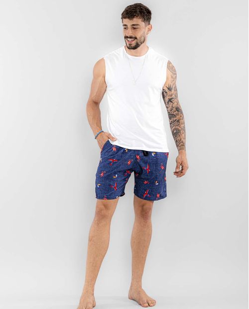 Bermuda Masc Estampada  90107 Estampado