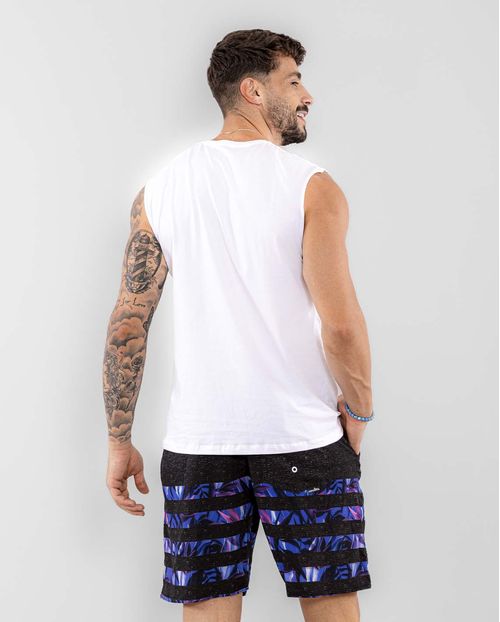 Shorts Masc Litras  Estampadas  com Cordão 90105 Litras Estampadas