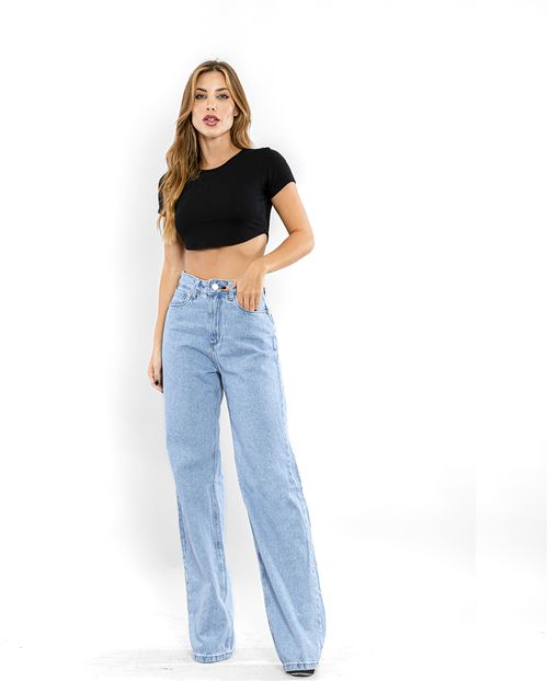 Calça Jeans Feminina Wide Leg  29001 Clara