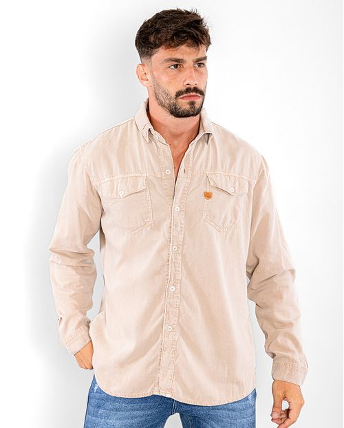 Camisa Masculina  21809 Caqui