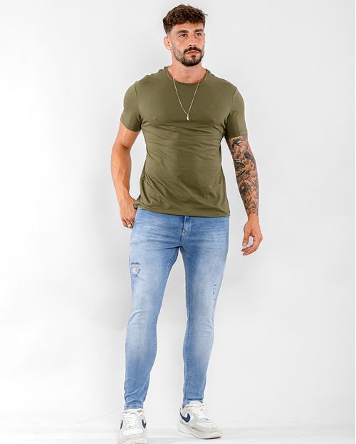 Calça Jeans Masculina Super Skinny  22285 Clara