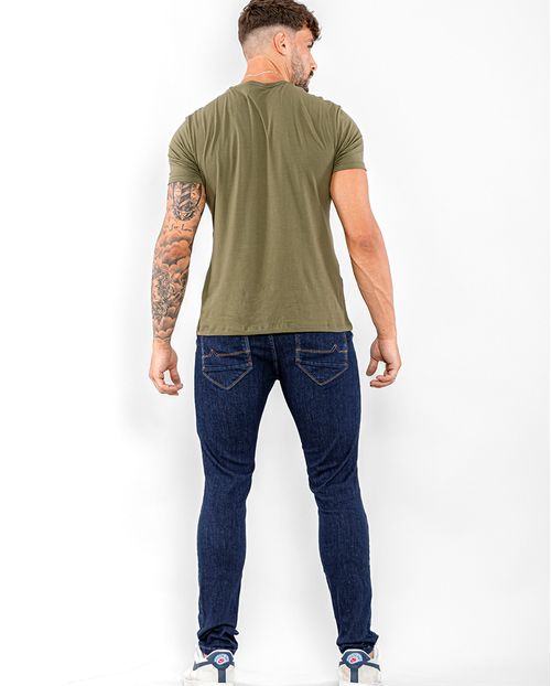 Calça Jeans Masculina Slim Fit 22518 Escura