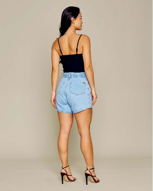 Shorts Jeans Feminino Rope 21108 Clara
