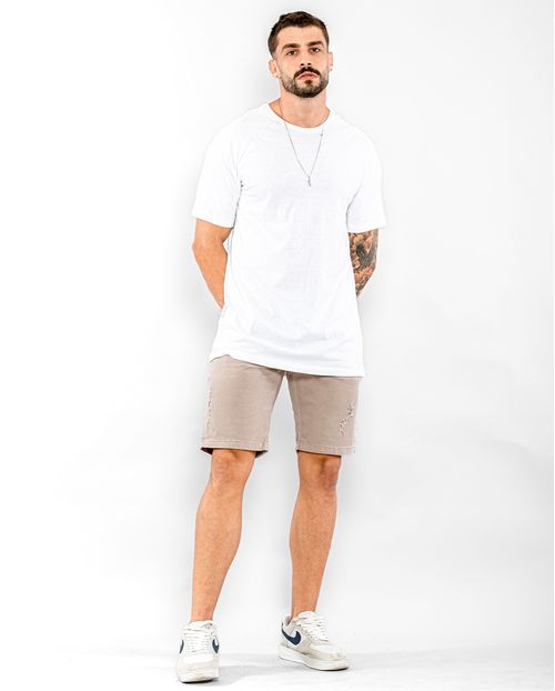 Bermuda Masc Color Man Style -21706 Bege
