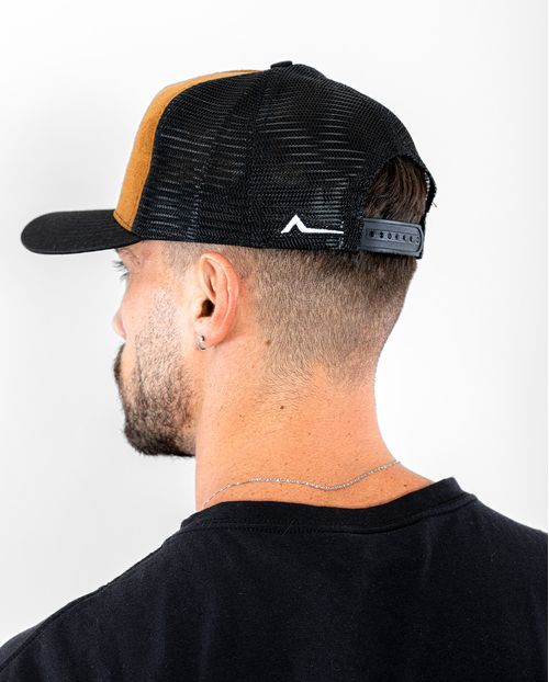 Boné  Strapback Redinha Preto com Bege 00b01 Preto C/ Bege
