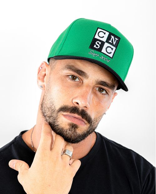 Boné  Strapback Verde-Escuro 00b10 Verde Escuro