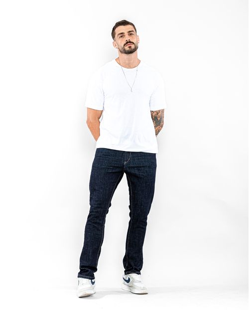 Calça Jeans Masculina Slim Fit  22555 Escura