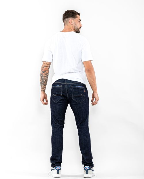 Calça Jeans Masculina Slim Fit  22555 Escura