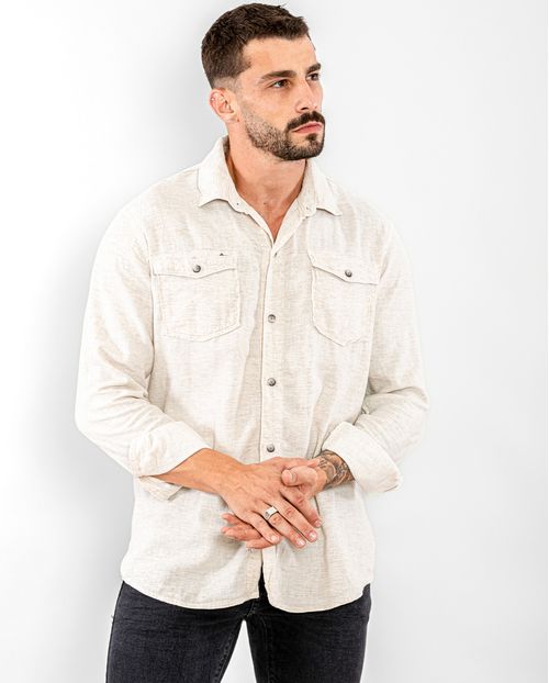 Camisa Masculina Linho 22606 Linho