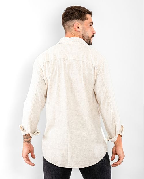 Camisa Masculina Linho 22606 Linho