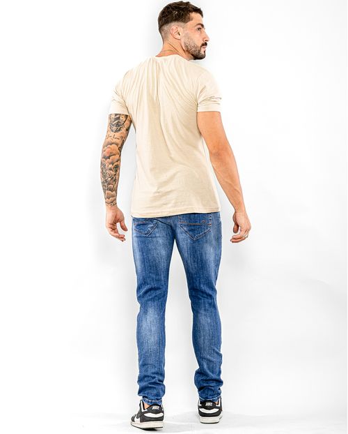Calça Jeans Masculina Slim Fit 22515 Escura