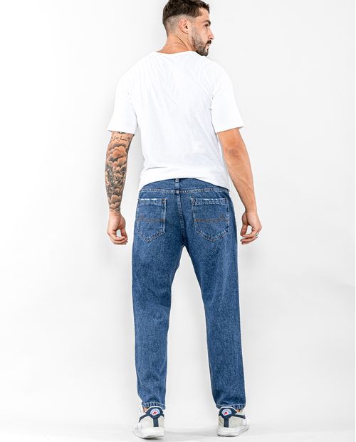 Calça Jeans Masculina  Reta  21935 Escura