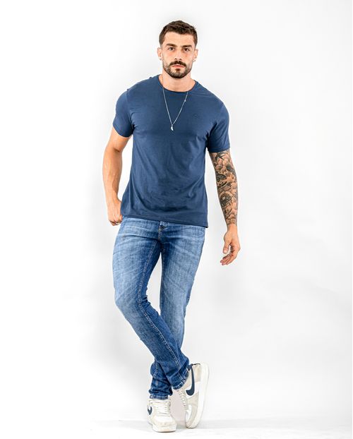 Calça Jeans Masculina Slim Fit 22517 Escura