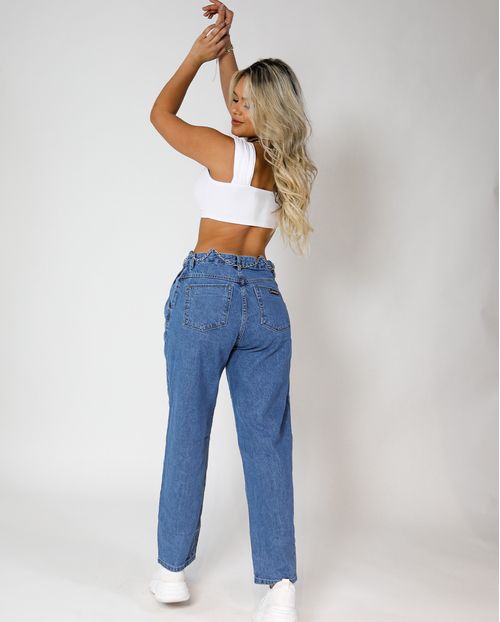Calça Slouchy C/corrente 21030 Unica