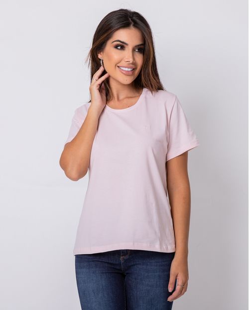 T-Shirt Basica  Consciência  90103 Rosa