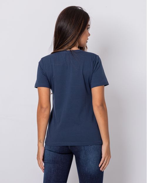 T-Shirt Basica  Consciência  90103 Marinho