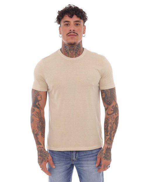 Camiseta Masculina T-Shirt Consciência -80046 Off White