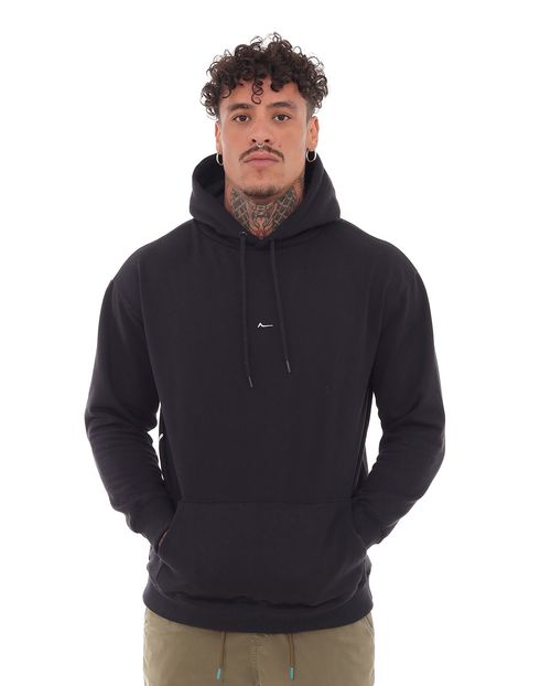 Blusa Moletom Canguru Masculina Consciencia 80062 Preto