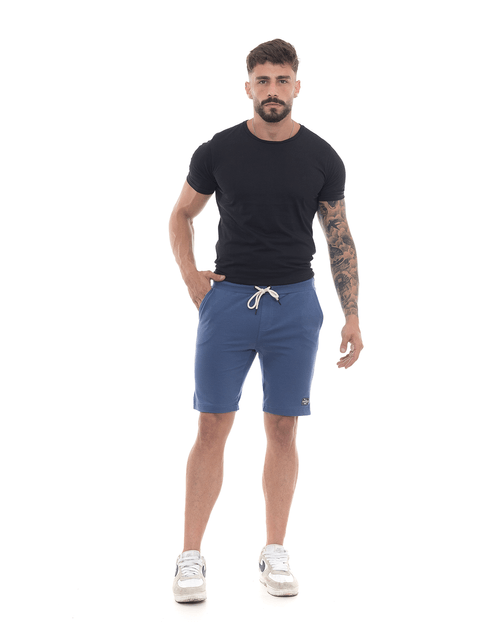 Bermuda Masc Molecotton Consciência 90100 Azul