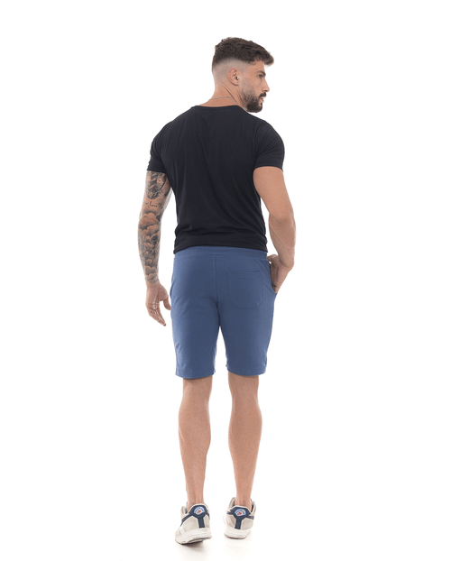 Bermuda Masc Molecotton Consciência 90100 Azul