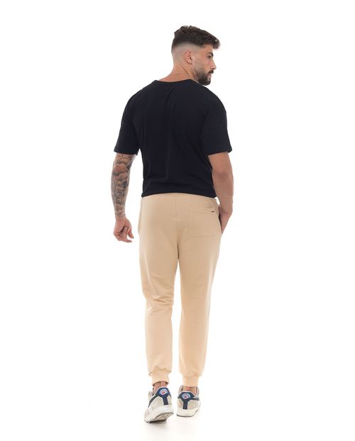 Calça Moletom Jogger Masculina Consciencia 80068 Caqui