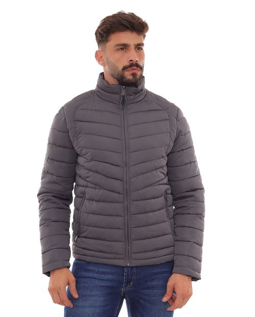 Jaqueta Masculina Puffer 90482 Cinza