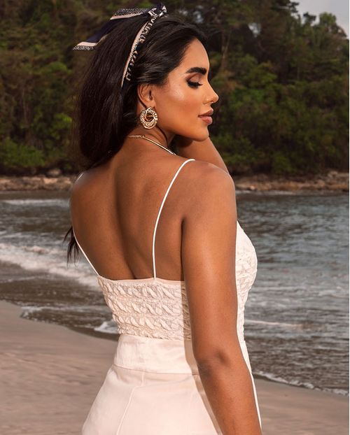 Body Feminino com Textura Decote em V 90507 Bege