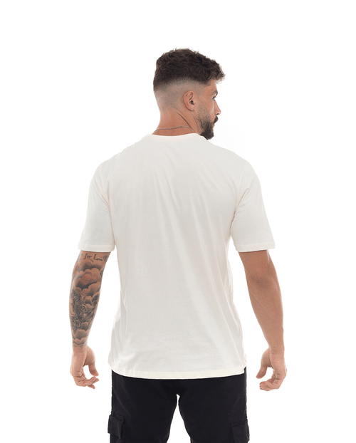 Camiseta Masculina Estampada Consciencia 80080 Off White