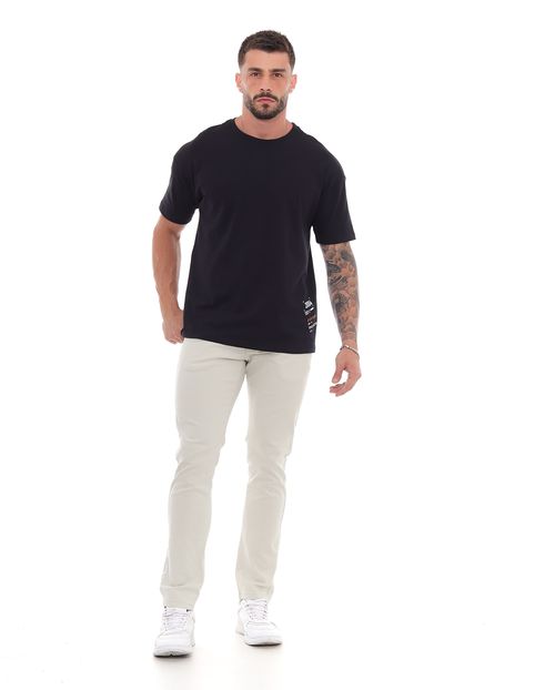 Calça Sarja Masculina Slim Fit Básica 22191 Gelo