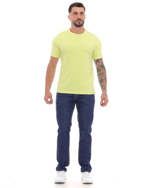 Calça Jeans Masculina Slim Fit Triple Dry Básica 23170 Escura