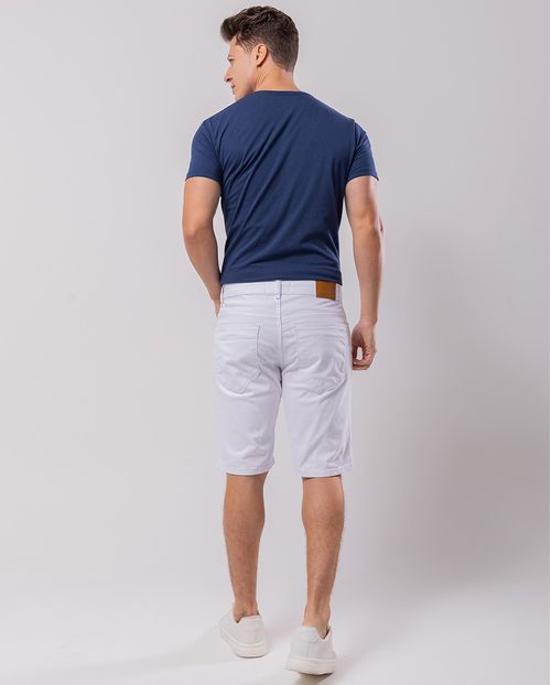 Bermuda Masculina Branca 24534 Branco