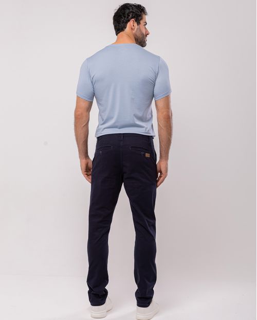 Calça Chino Masculina 11000 Marinho