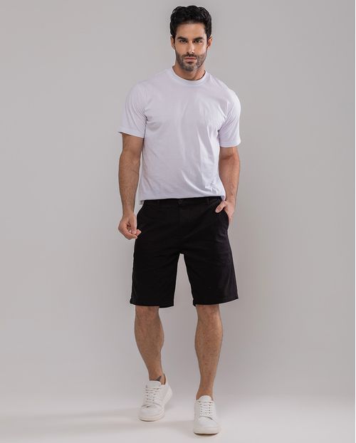 Bermuda Masculina Chino 11100 Preto