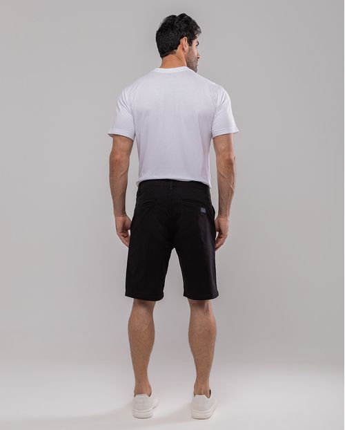 Bermuda Masculina Chino 11100 Preto
