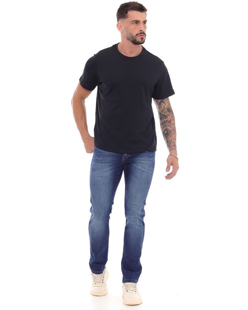 Calça Jeans Slim Fit Masculina 23151 Escura