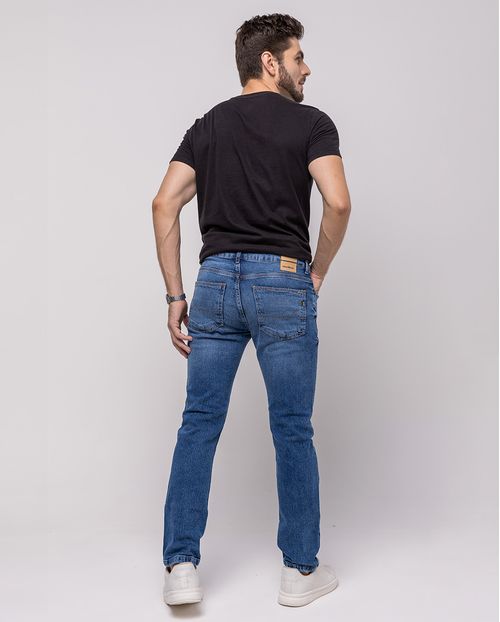 Calça Jeans Masculina Slim Fit 24437 Sky Médio
