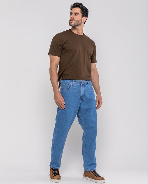 Calça Jeans Masculina  Reta  21935 Média
