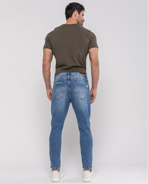 Calça Jeans Slim Fit Masculina Premium 24631 Sky