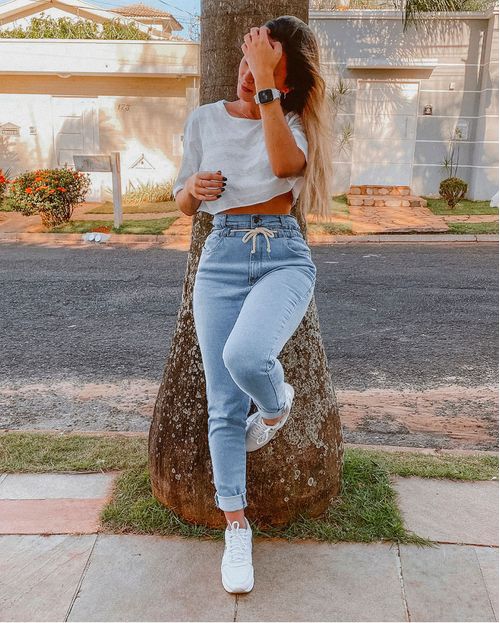 Calça Jeans Feminina Rope com Elastano  02405 Clara