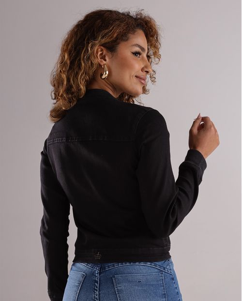 Jaqueta Bomber Feminina Bordada 13377 Unica