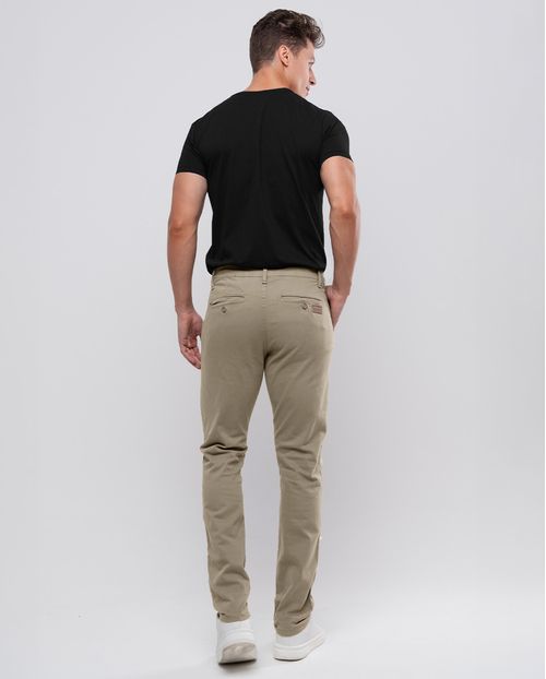 Calça Chino Masculina 11000 Capuccino