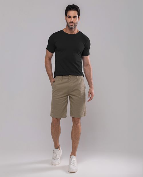Bermuda Masculina Chino 11100 Capuccino