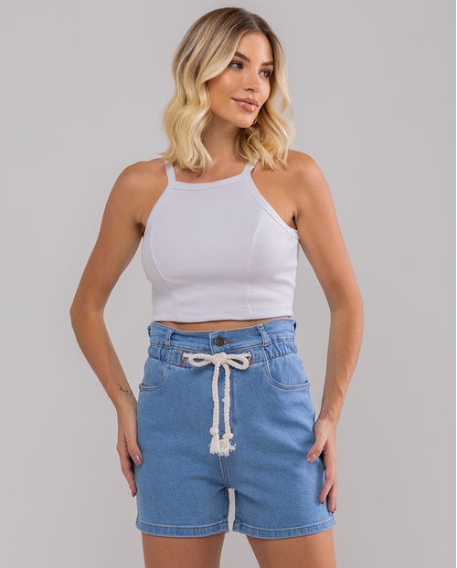 Shorts Feminino Rope 02400 Média