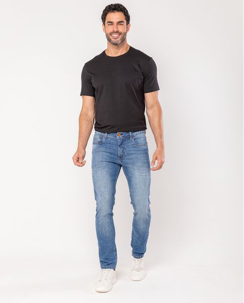 Calça Jeans Slim Fit Masculina 25093 Sky Médio