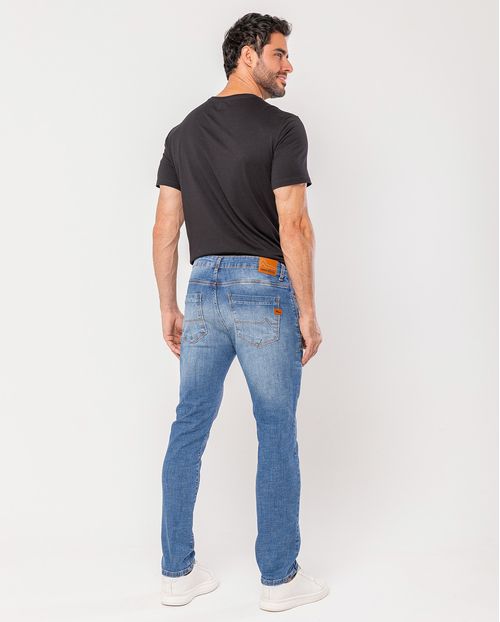 Calça Jeans Slim Fit Masculina 25093 Sky Médio
