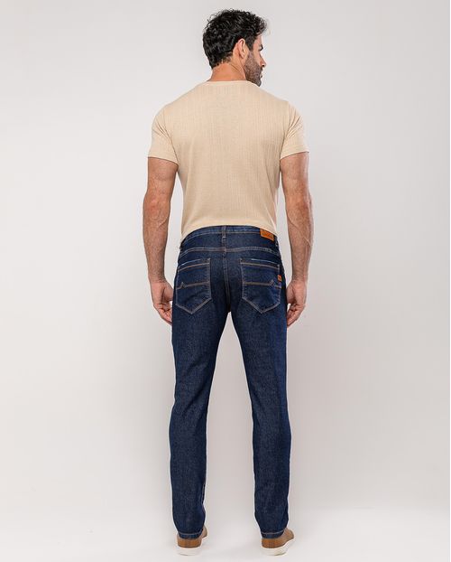 Calça Jeans Slim Fit Masculina 25197 Amaciado