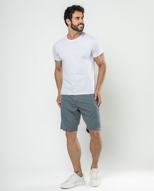 Bermuda Chino Masculina 11101 Azul