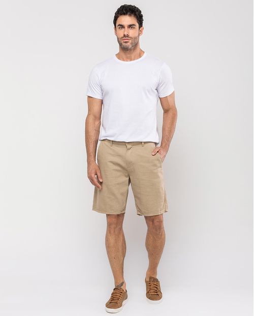 Bermuda Chino Masculina 11101 Caqui