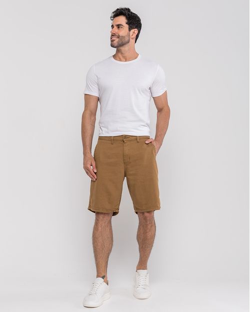 Bermuda Chino Masculina 11101 Castanho