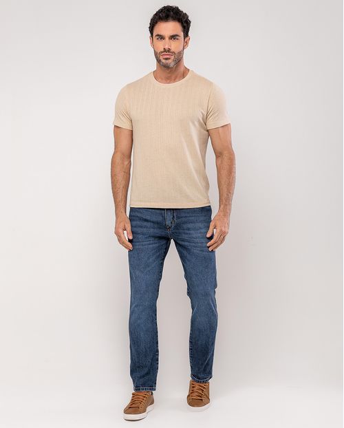 Calça Jeans Masc Slim Fit Premium  25145 Sky Escuro